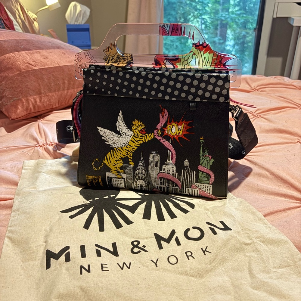 Min & Mon Vali Leather Crossbody Herocity